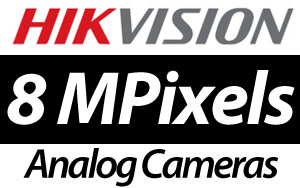 HIKVISION Αναλογικές Κάμερες 8MPixels
