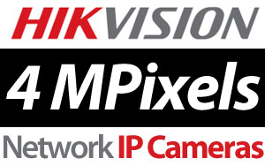 HIKVISION IP Κάμερες 4MPixels