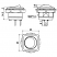 OEM R13-135A2 Διακόπτης Rocker ON-OFF 2P