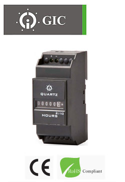 GIC 30A6B1 Μετρητής Ώρας Quartz Ράγας 90-264/415 VAC 36mm