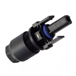 MC4 Female Minus 5-1394462-6 Connector για φωτοβολταϊκά 6mm θηλυκό (-)