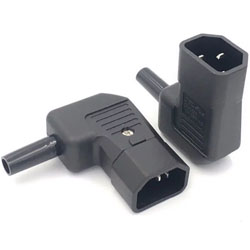 ULTIMAX AC-7007B Βύσμα τροφοδοσίας 3P 10A /250V αρσενικό γωνιακό