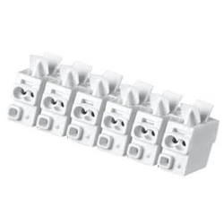 ADELS 930-02/6 Ηλεκτρολογική Κλέμα SCREWLESS χωρίς βίδα 6P 2.5mm²