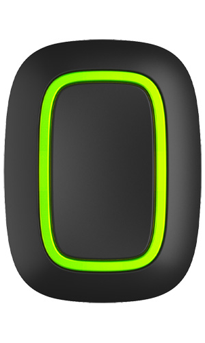 AJAX BUTTON BLACK - Ασύρματο μπουτόν πανικού σε μαύρο χρώμα