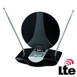 ANGA PS-100 Ψηφιακή εσωτερική Κεραία FM-VHF-UHF με Ενισχυτή 42dB και φίλτρο LTE (4G)