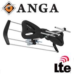 ANGA PS-5 LTE Μικρή Κεραία UHF 9dB με φίλτρο LTE
