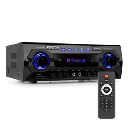 FENTON AV460 Stereo Karaoke Ενισχυτής 2 x 250 Watt Max USB/ MP3/ SD/ Bluetooth 103.137