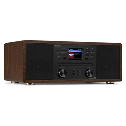 AUDIZIO AVOLA WOOD Digital Music System CD Player / Bluetooth/ USB/ SD/ DAB +/ Internet Radio 102.290
