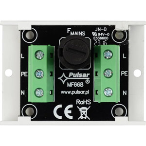 ​PULSAR AWZ618 - Πλακέτα Προστασίας για τροφοδοσία 230V AC με γυάλινη ασφάλεια τήξεως 3,15Α