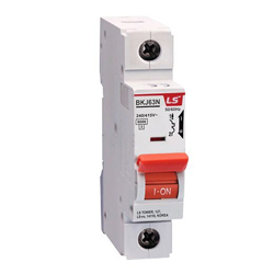 LS BKJ63N B10A Ασφάλεια Ράγας 1P B 10A 6kA 240/415VAC (03.018.0064)