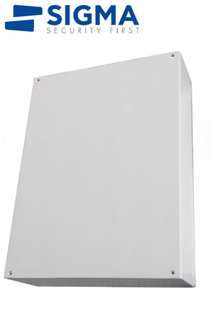 SIGMA BOX SB-02 Μεταλλικό κουτί διαστάσεων 22x33x8cm για πίνακες συναγερμού Sigma