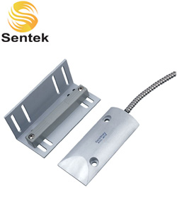 Sentek BSD-3012 Μεταλλική Ματ μαγνητική επαφή βαρέως τύπου με σπιράλ για γκαραζόπορτες