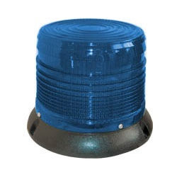 C-400 BLUE Μεσαίος φάρος LED 12V DC με 4 λειτουργίες Μπλέ 125x135mm