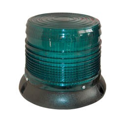 C-400 GREEN Μεσαίος φάρος LED 220V AC με 4 λειτουργίες Πράσινος 125x135mm