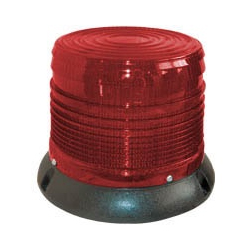 C-400 RED Μεσαίος φάρος LED 220V AC με 4 λειτουργίες Κόκκινος 125x135mm CNTD