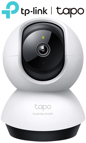 TP-Link Tapo C220 (V2.0) Ασύρματη IP Κάμερα WiFi 2.4 GHz, 4MP, 2K,QHD Advanced Night Vision, AI Detection, Mic/Speaker, microSD  