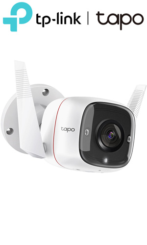 TP-Link Tapo C310 (Ver. 2.20) Ασύρματη - Ενσύρματη Αδιάβροχη WiFi IP Κάμερα 3MP, Advanced Night Vision, Mic/Speaker, microSD