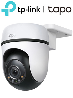 TP-Link Tapo C520WS V2.0 Ασύρματη - Ενσύρματη Αδιάβροχη WiFi IP Ρομποτική PT Κάμερα 4MP, 2K, QHD, AI Detection, Starlight Color Night Vision, Mic/Speaker, microSD