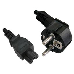 OEM CABLE-0100 1.5M Καλώδιο τροφοδοσίας Schuko αρσ. - IEC-320-C5 θηλ. 1.5m