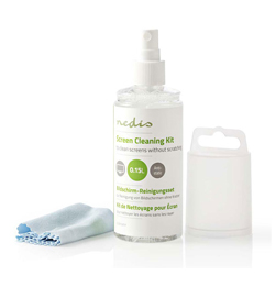 NEDIS CLSN100TP Υγρό καθαρισμού 150 ml και πανί με μικροΐνες για οθόνες