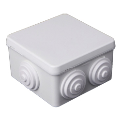 CET CP1038 Πλαστικό στεγανό κουτί 85 x 85 x 45 mm κουμπωτό