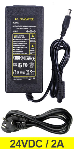ANGA CP2405-2A Switching Παλμοτροφοδοτικό τύπου Desktop 24V DC 2A