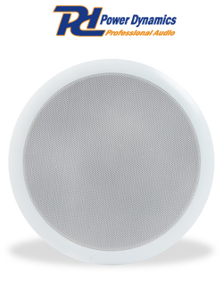 POWER DYNAMICS CSPB6 Ηχείο οροφής 6" με μετασχηματιστή 100V ισχύος 10 Watt 952.533