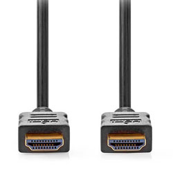 NEDIS CVGL34060BK150 Καλώδιο High speed HDMI with Ethernet, HDMI αρσ. - HDMI αρσ. 15m