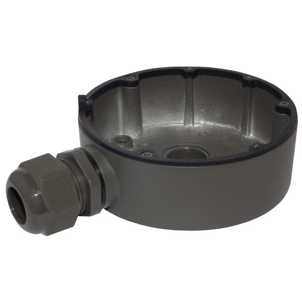 HIKVISION DS-1280ZJ-DM18 (Μαύρο) Μεταλλική βάση - κουτί συνδέσεων για Dome κάμερες Hikvision και LTS