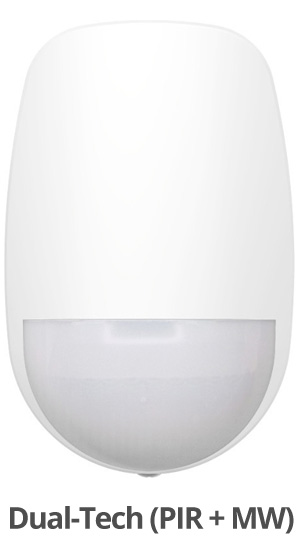 HIKVISION DS-PDPG12P-EG2-WE - Αμφίδρομος Ασύρματος Ανιχνευτής Κίνησης (PIR) και Θραύσης Τζαµιών, για πίνακες AX PRO