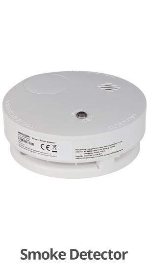 HIKVISION DS-PDSMK-E-WE - Αμφίδρομος Ασύρματος Ανιχνευτής καπνού (Φωτοηλεκτρικός), για πίνακες AX PRO