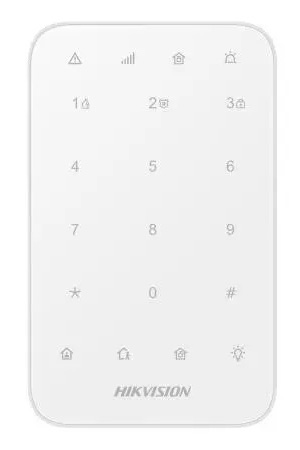 Hikvision DS-PK1-E-WE - Αμφίδρομο Ασύρματο Πληκτρολόγιο LED