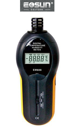 EoSUN EM-608 Μετρητής Υγρασίας και Θερμοκρασίας Χειρός HT-601C