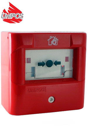 UniPOS FD3050 - Συμβατικό μπουτόν αναγγελίας πυρκαγιάς