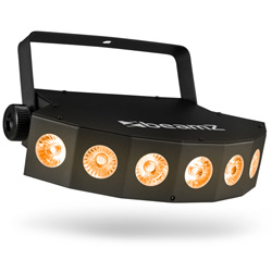 BEAMZ FINGERS7 Multicolor Disco light με 7x 8Watt LED, Τηλεχειριστήριο και DMX 153.696