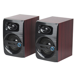 FT-108 R Σετ ηχείων 2.0 με τροφοδοσία USB 2x 3.0W σε Κόκκινο