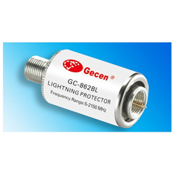 GC-862BL Προστασία Υπέρτασης TV-SAT 5-2150MHz F αρσ. σε F θηλ.