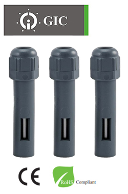 GIC 44S0003 Αισθητήρας Ηλεκτρόδιο Στάθμης Αγώγιμων Υγρών για το Relay Επιτήρησης GIC 4421AD1 Σετ 3τμχ 