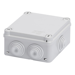GEWISS GW44024 Πλαστικό στεγανό κουτί 100 x 100 x 50 mm