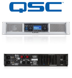QSC GXD 4 Τελικός Ενισχυτής Ήχου 2x600 Watt RMS @ 4 Ohm