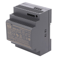 MeanWell HDR-100-12 Τροφοδοτικό Ράγας Ultra Slim 85.2W/12V/7.1A