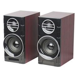 HT-2031 R Σετ ηχείων 2.0 με τροφοδοσία USB 2x 3.0W σε Κόκκινο