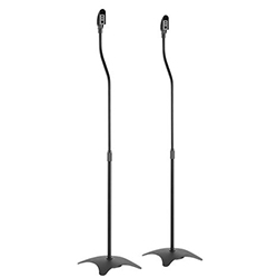 AUDIZIO HTS10 Ρυθμιζόμενες βάσεις ηχείων δαπέδου max 4.5kg Μαύρο (ζεύγος) 129.210