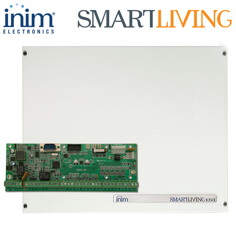 INIM SmartLiving 1050L Πίνακας συναγερμού 10 ως 50 ζωνών, 10 Υποσυστήματα σε Μεγάλο Κουτί