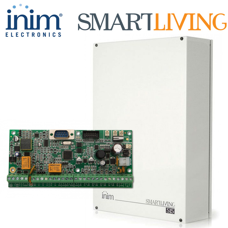INIM SmartLiving 515 Πίνακας συναγερμού 5 ως 15 ζωνών, με 5 υποσυστήματα