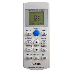 K-1000 Πολύ - Τηλεχειριστήριο Κλιματιστικών με 1000 κωδικούς