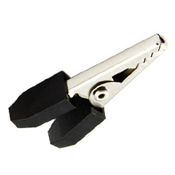 KRODE AT-0004 BLACK Κροκοδειλάκι 3A 35mm Μαύρο