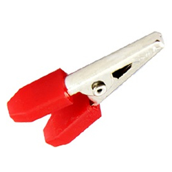 KRODE AT-0004 RED Κροκοδειλάκι 3A 35mm Κόκκινο