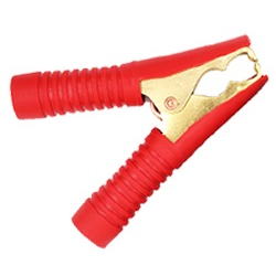 KRODE AT-0134 RED Κροκοδειλάκι Χαλκού 100A 90mm Κόκκινο