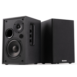 AUDIZIO KS02 BLACK Ενεργό σετ ηχείων Βιβλιοθήκης 80 Watt, Bluetooth, IRC (ζεύγος) 100.413